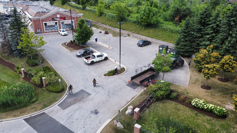 commercial landscaping in Grand Valley, Ontario