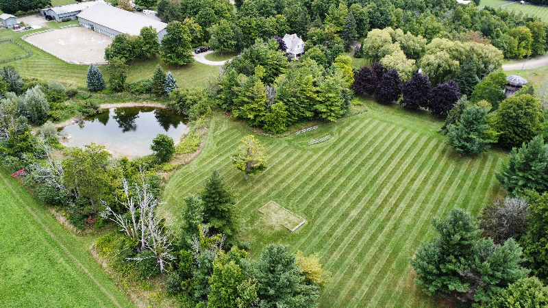 Parks and Rec landscaping in caledon
